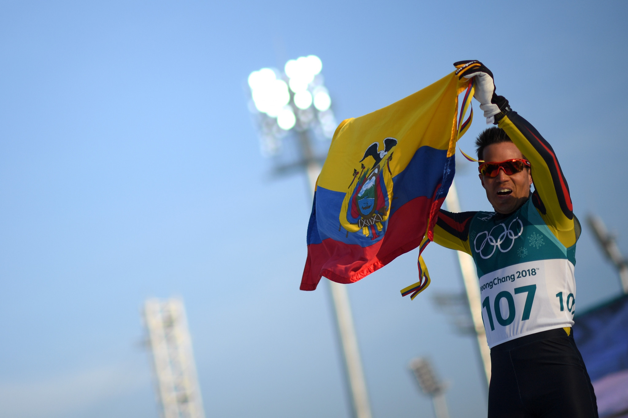 Klaus Jungbluth Rodriguez became Ecuador's first Winter Olympian at Pyeongchang 2018  ©Getty Images
