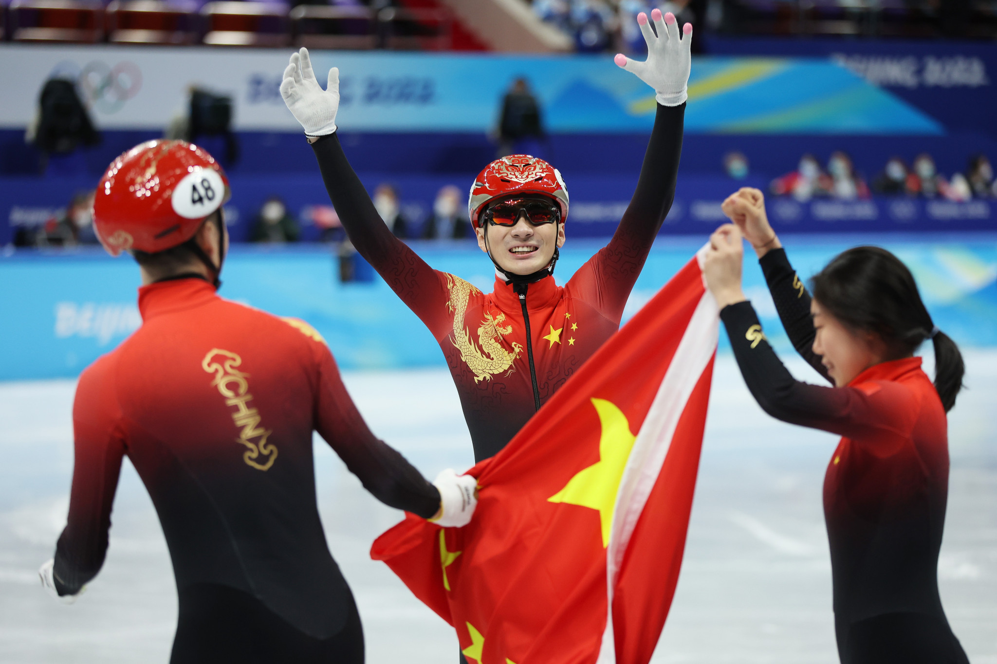 China claims first gold of Beijing 2022 with short track triumph