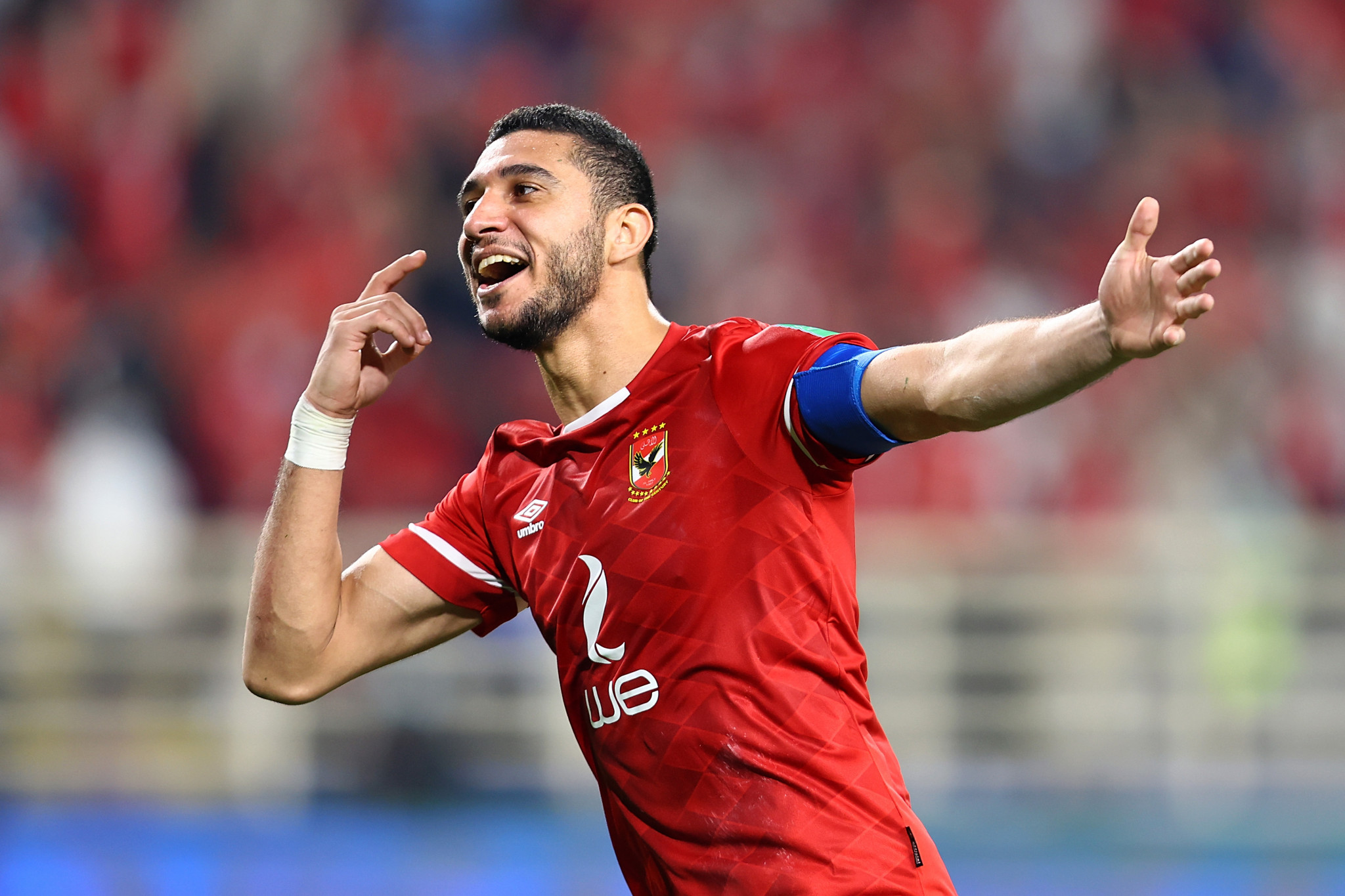 Rami Rabia captained Al Ahly to victory against Monterrey ©Getty Images