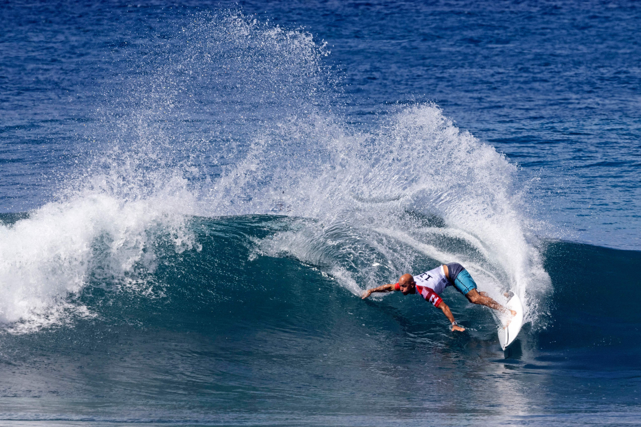 Slater wins WSL Championship Tour event week before 50th birthday