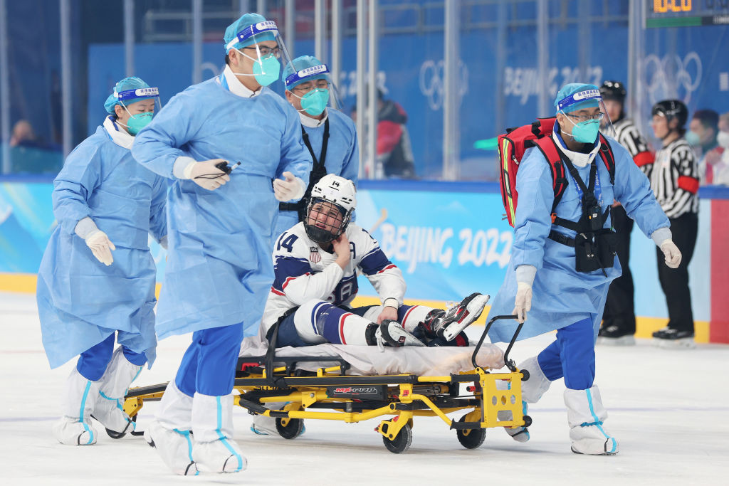 Losing key player Brianna Decker to injury in their opening match has hardened the resolve of the United States women's ice hockey team as they defend their Olympic title in Beijing ©Getty Images