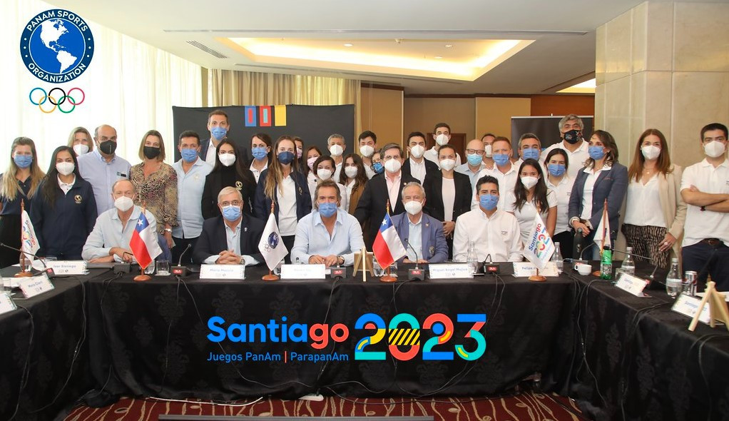 Panam Sports inspects Santiago 2023 preparations with 21 months remaining