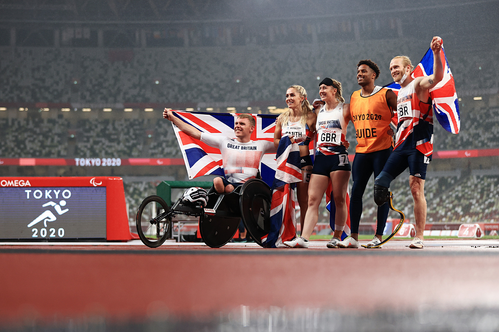 Britain won 24 Para athletics medals at Tokyo 2020 with Paula Dunn as head coach ©Getty Images