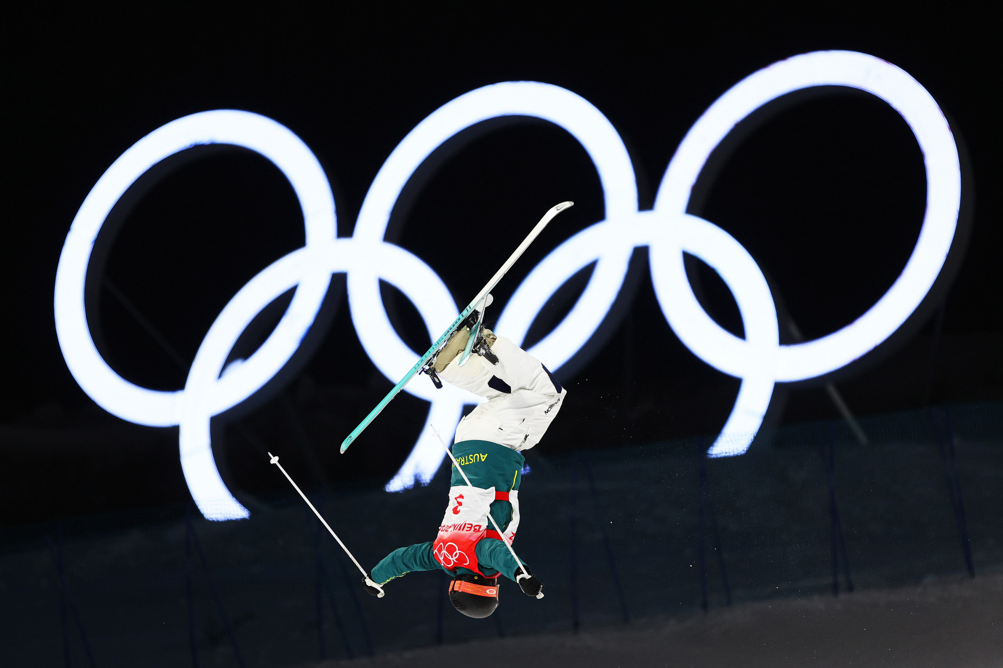 Jakara Anthony won Australia's first Winter Olympic gold medal in 12 years in the women's moguls ©Getty Images