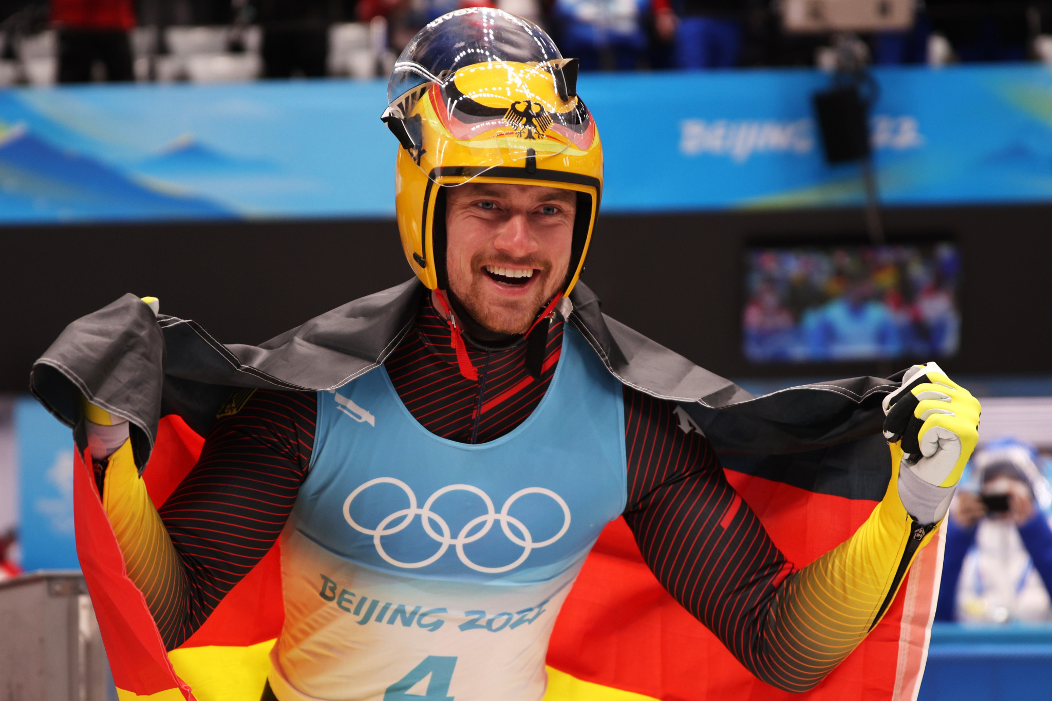 German luger Ludwig caps superb season with Olympic men’s singles gold