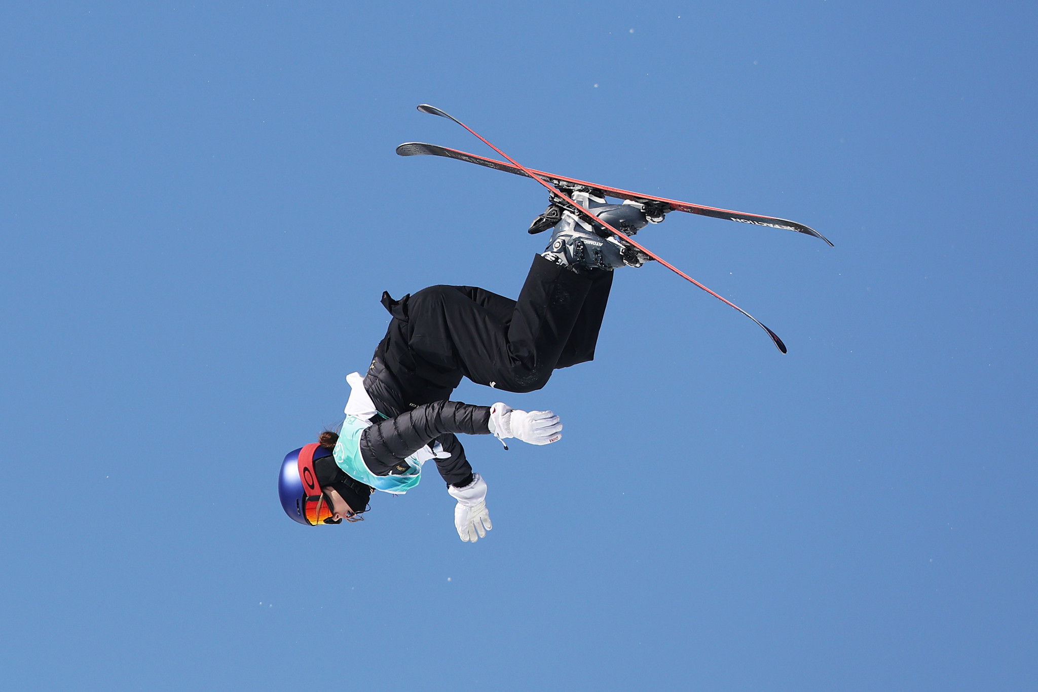 Eileen Gu rose from third to first after a superb final run at the Big Air Shougang ©Getty Images