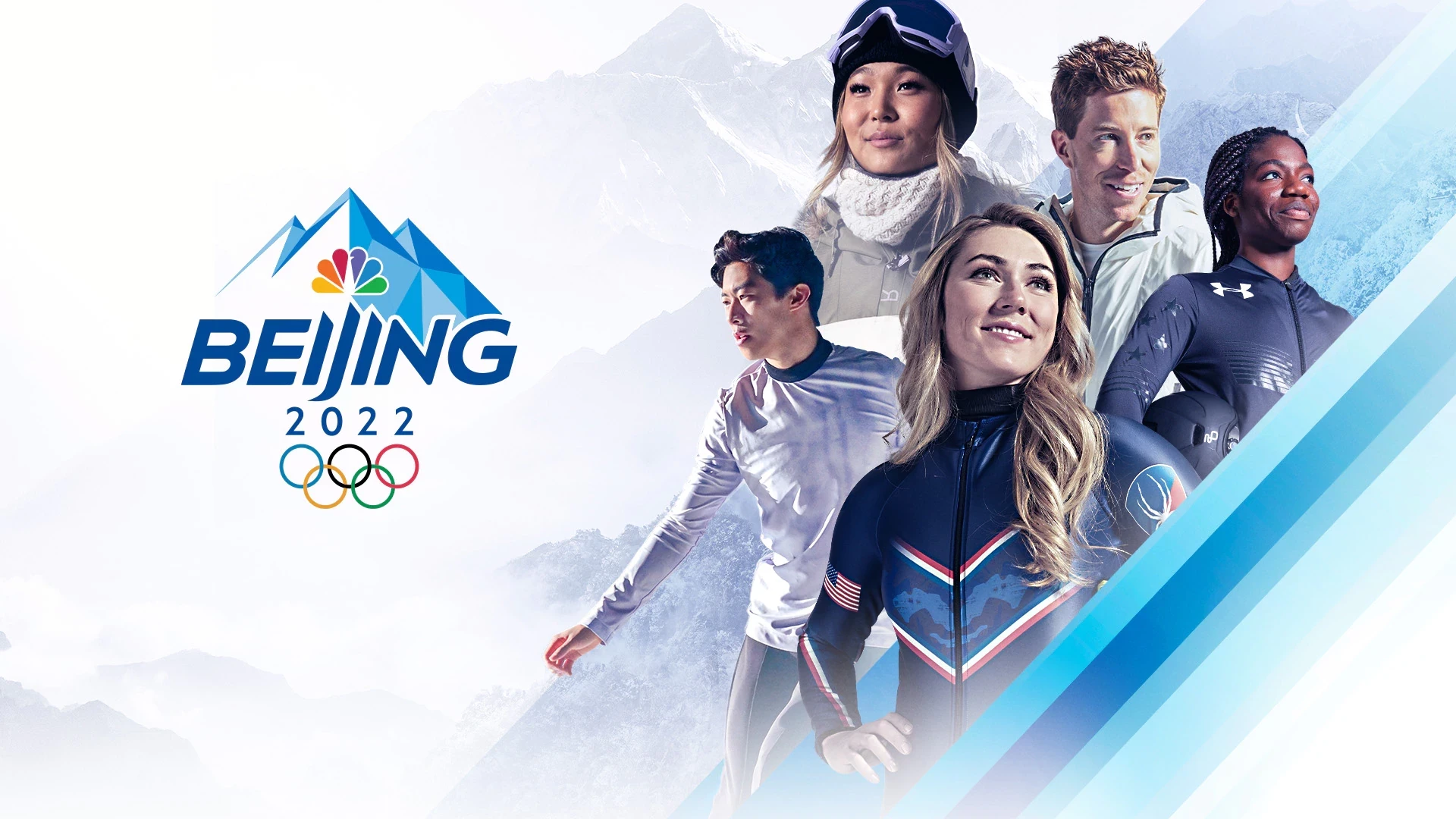 NBC has hit one billion minutes on its streaming service of the 2022 Winter Olympic Games in Beijing but its figures on traditional television are significantly lower ©NBC