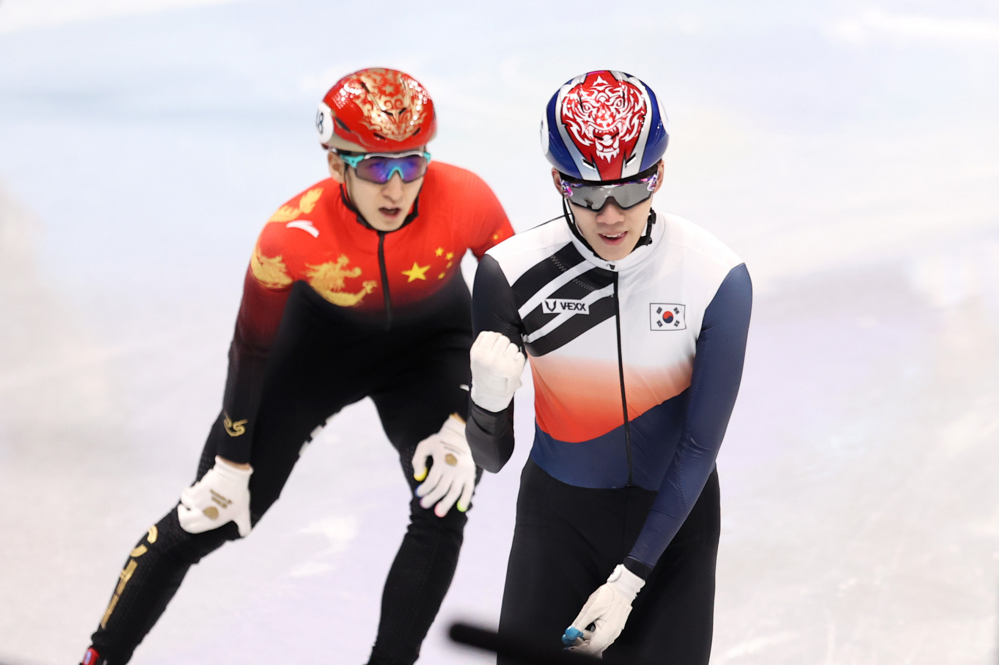 Politicians in Seoul have accused China of cheating after Lee June-seo was one of two South Korea skaters disqualified in the semi-finals of the short track 1000m ©Getty Images