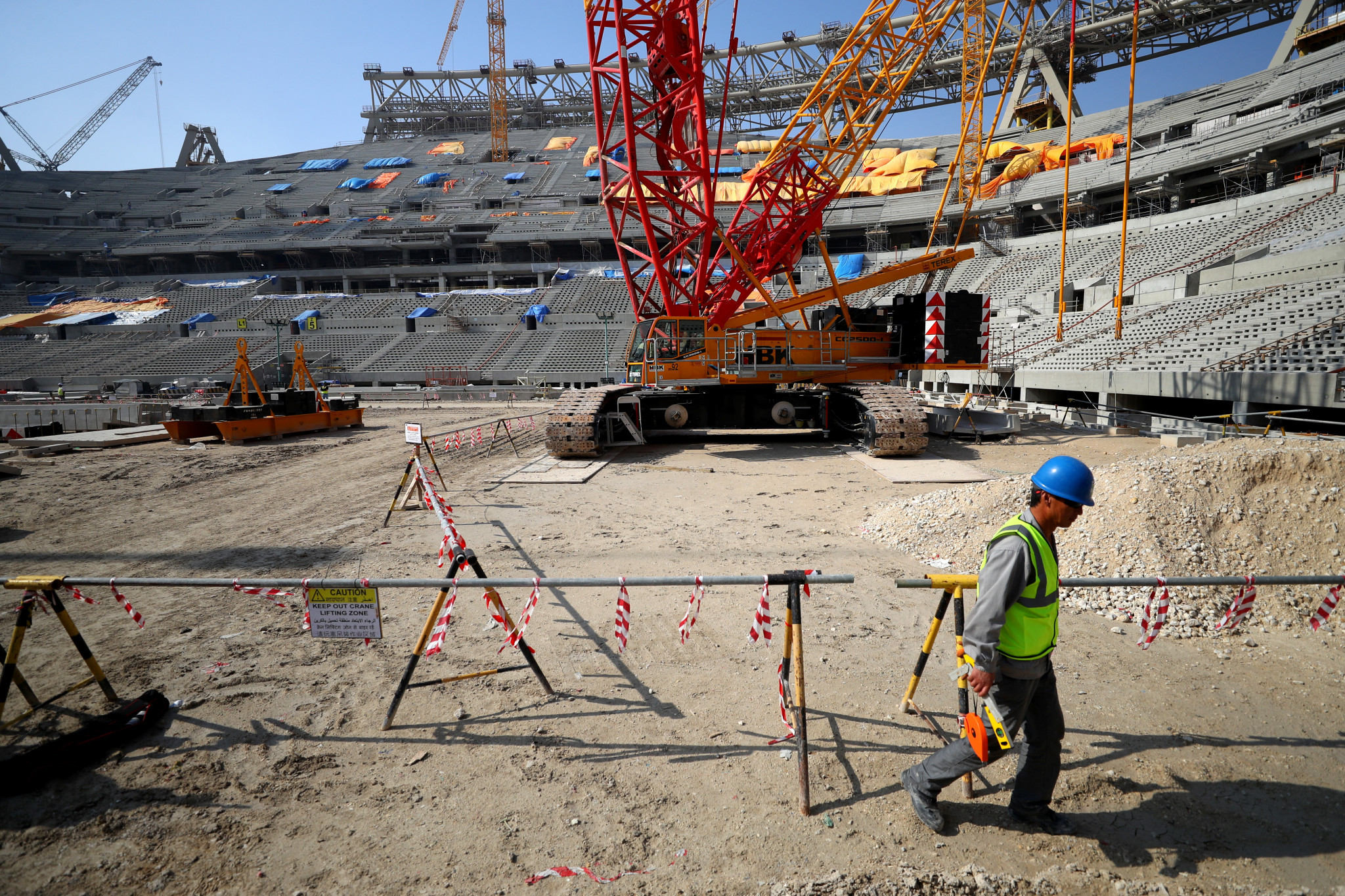 Concerns over human rights abuses have dominated the build-up to the 2022 FIFA World Cup ©Getty Images