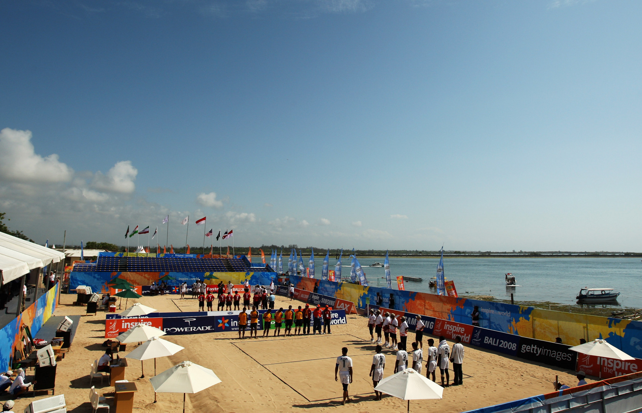 Bali staged the first Asian Beach Games in 2008 ©Getty Images