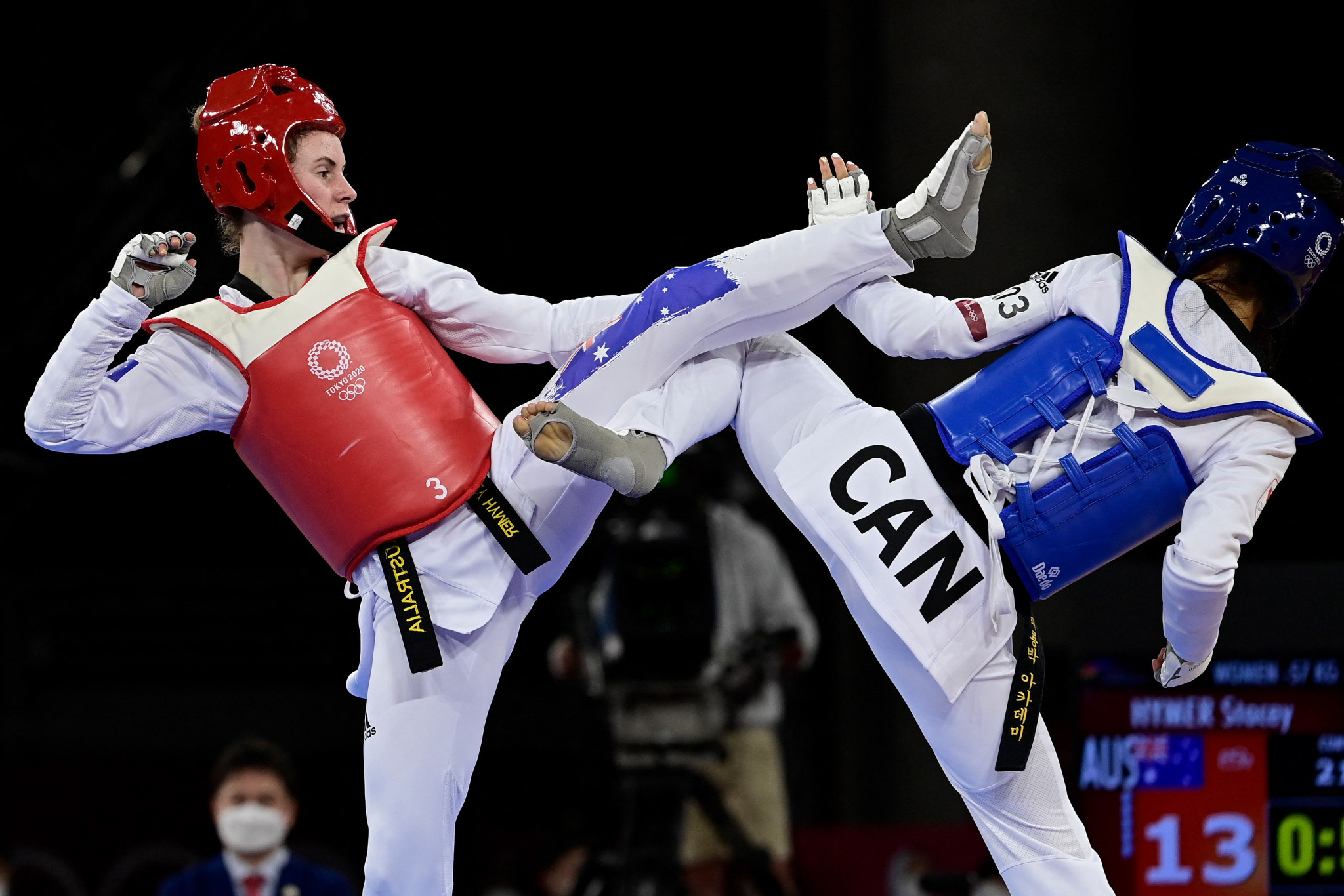 Canadian taekwondo athletes, coaches and referees will benefit from the initiative ©Getty Images