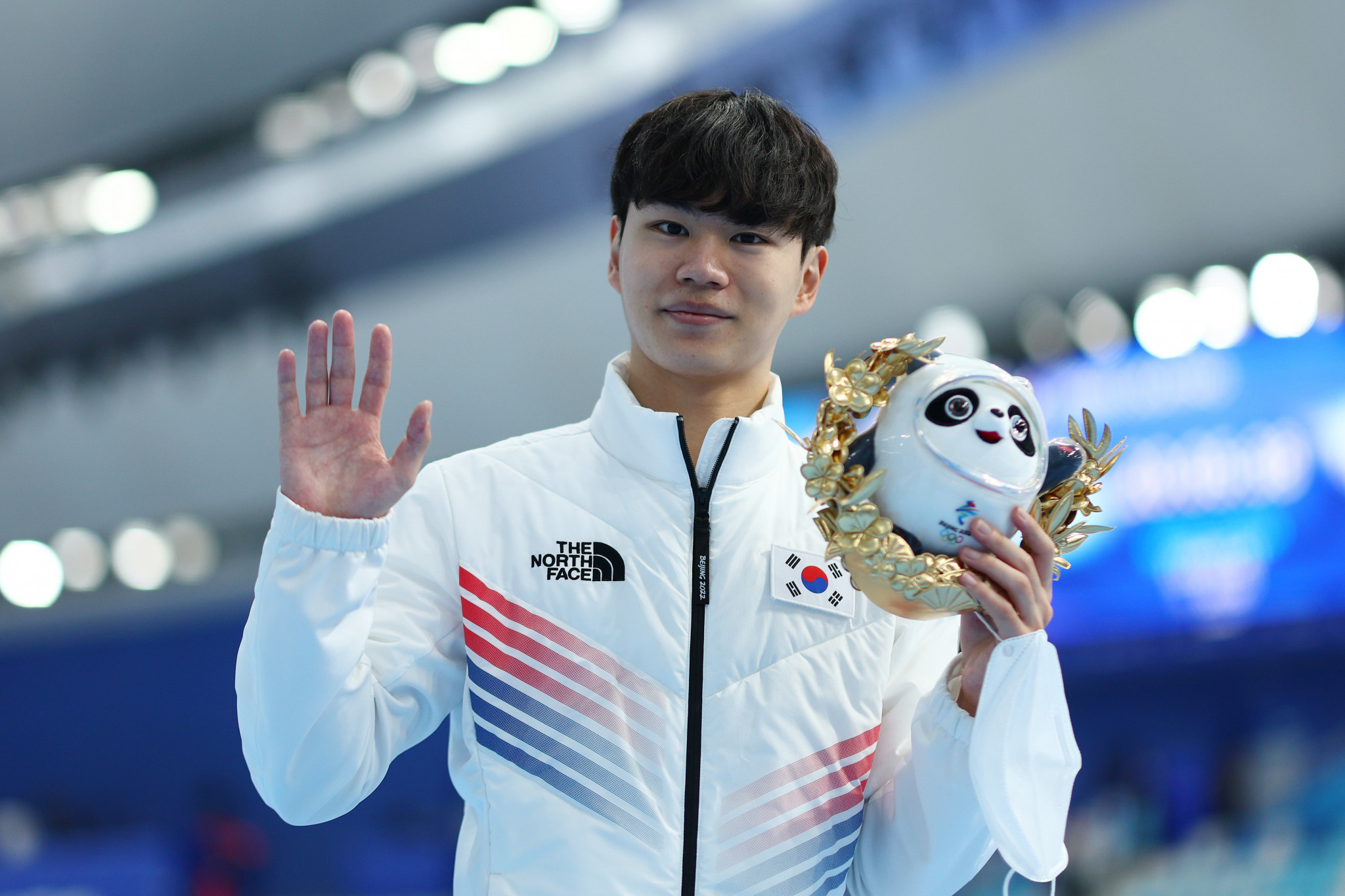Kim Min-seok is South Korea's first medallist of Beijing 2022 ©Getty Images