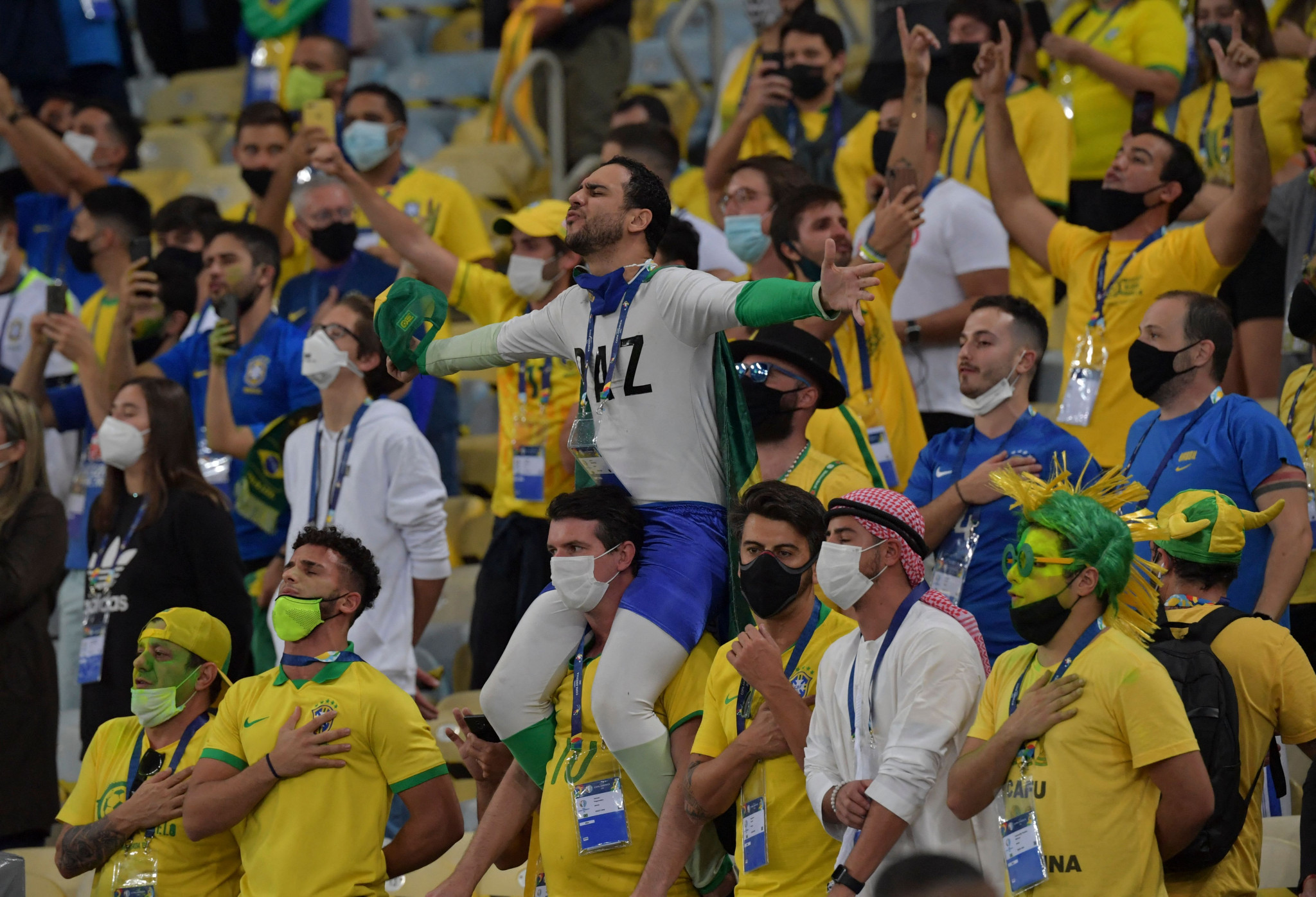 Brazil fans were one of the biggest markets for the first phase of ticket sales for the FIFA World Cup 2022 ©Getty Images