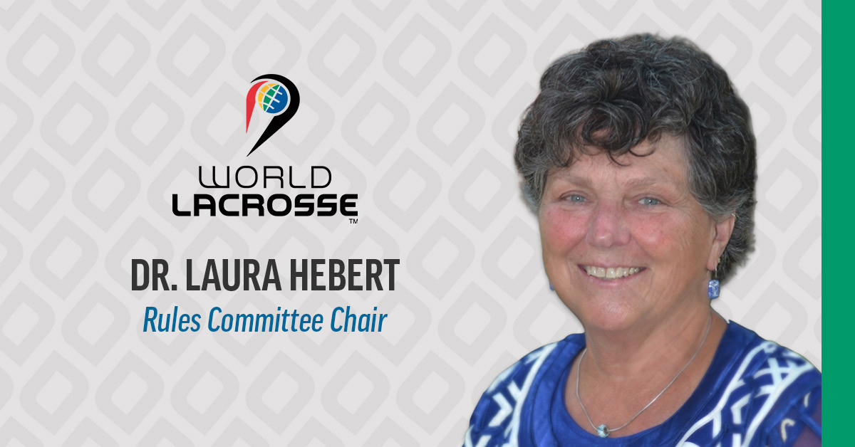 Hebert appointed chair of World Lacrosse Rules Committee