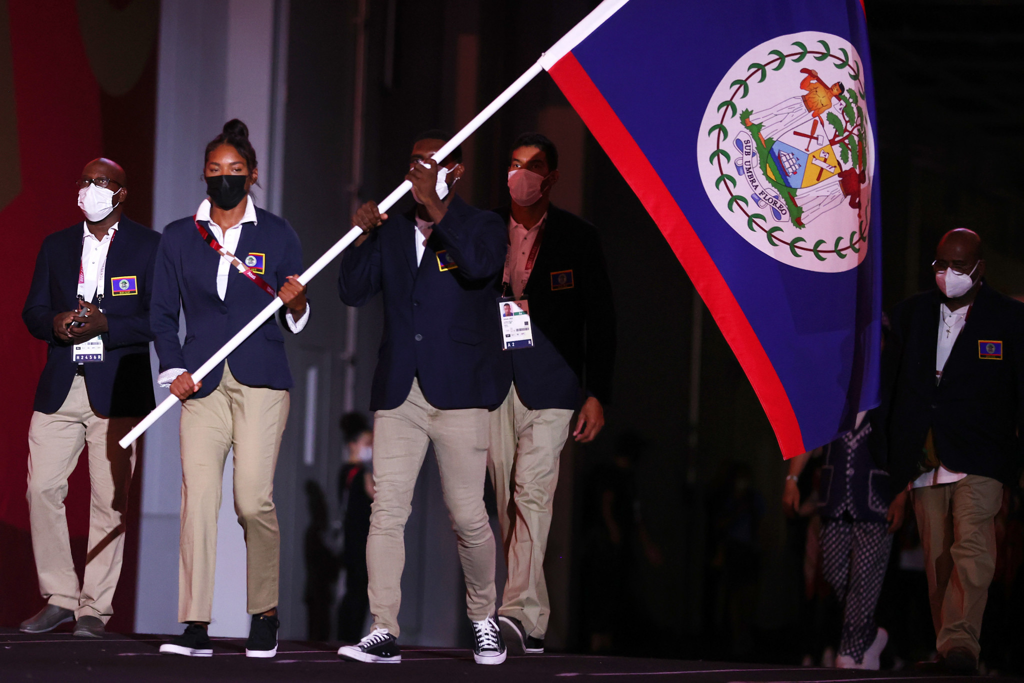 Belize was represented by three athletes at the Tokyo 2020 Olympic Games ©Getty Images