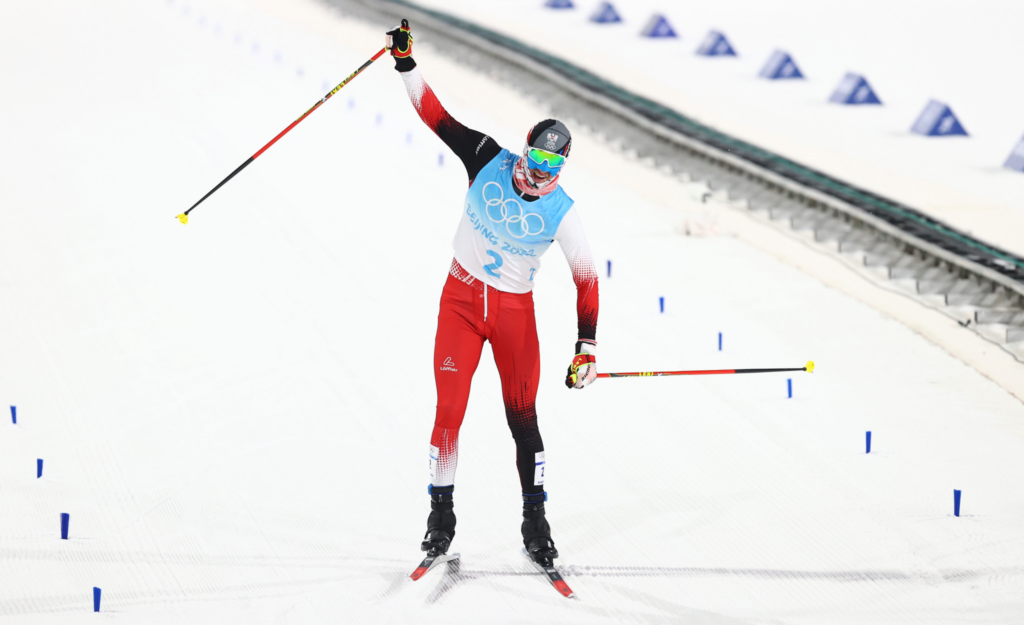 Norway's Jørgen Nyland Graabak claimed the silver medal ©Getty Images