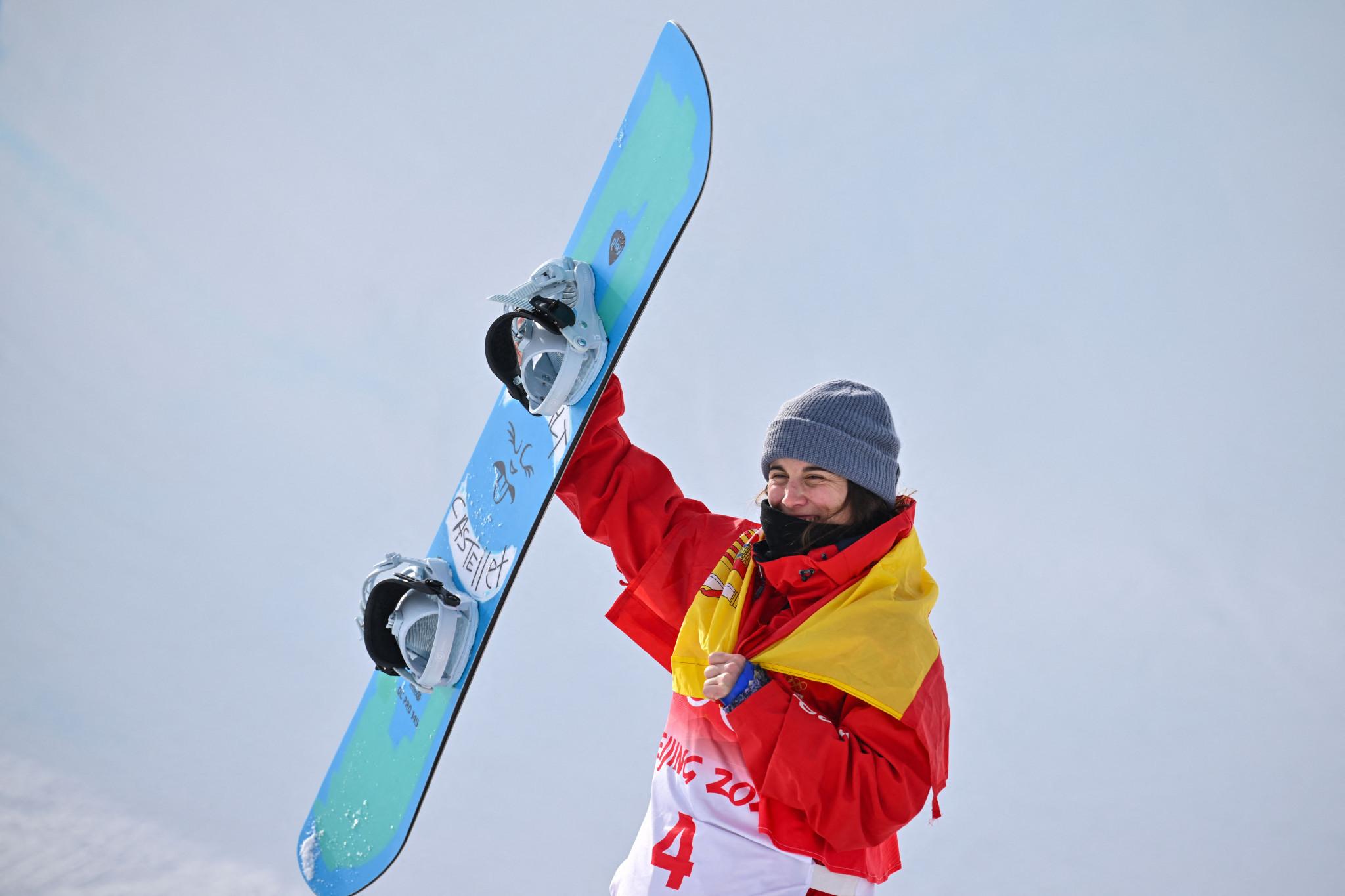 Queralt Castellet won Spain's first medal at the Winter Olympics for 50 years with a strong performance in the second run ©Getty Images