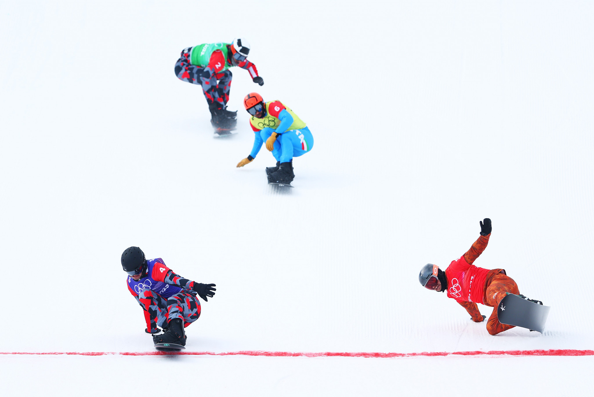 Alessandro Hämmerle of Austria pipped Canada's Eliot Grondin to the line in the big final ©Getty Images
