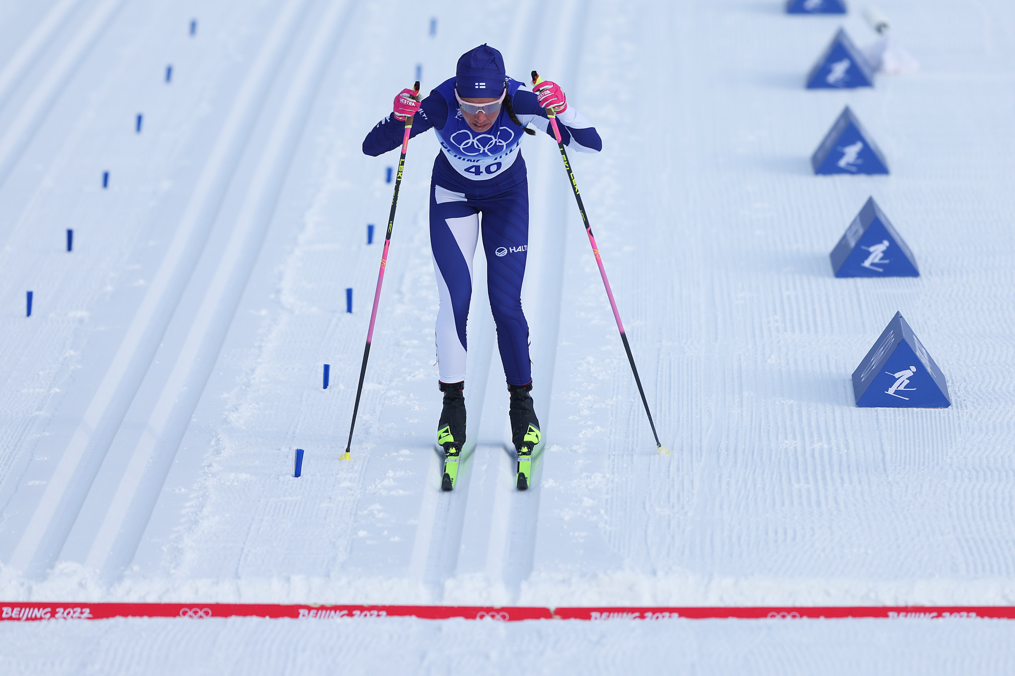 Finland's Kerttu Niskanen finished as the silver medallist ©Getty Images