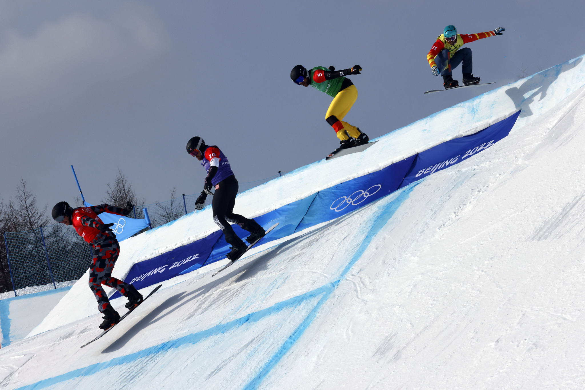 The men's snowboard cross competition concluded today, with gold going to Alessandro Hammerle of Austria ©Getty Images  