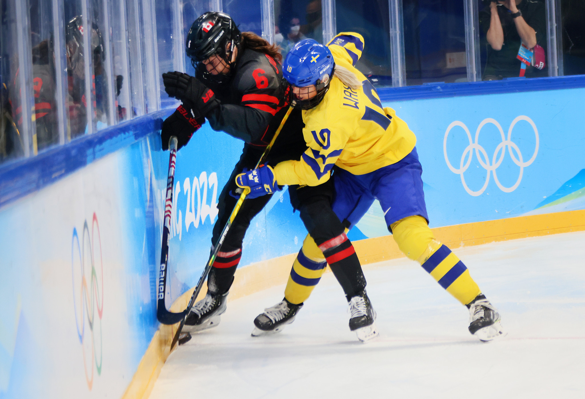 The women's ice hockey competition has reached the quarter-final stage ©Getty Images
