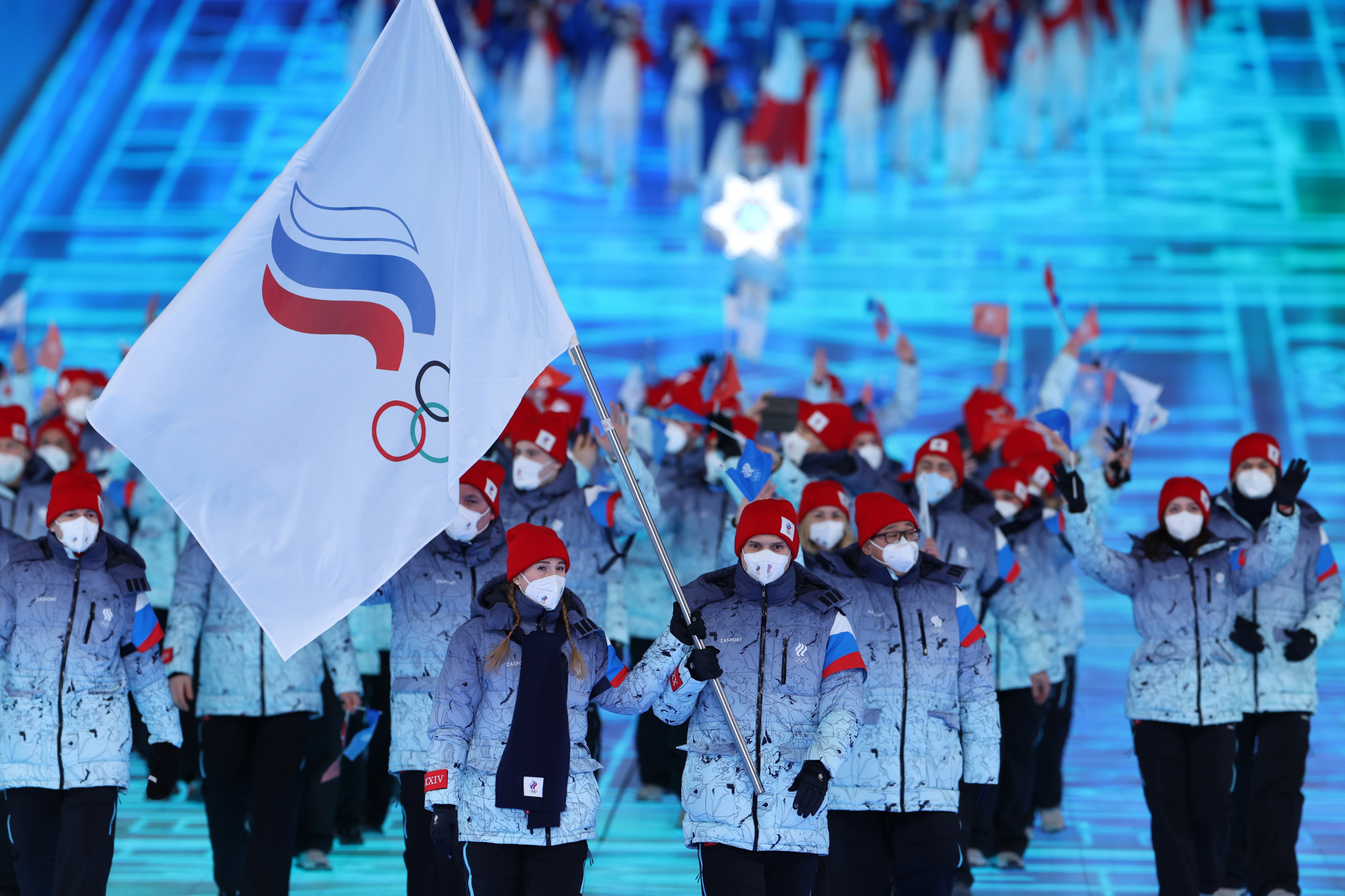 Russia are competing as the Russian Olympic Committee at the Beijing 2022 Winter Olympics ©Getty Images