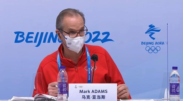 IOC spokesperson Mark Adams wants the Valieva case to be resolved as soon as possible ©ITG