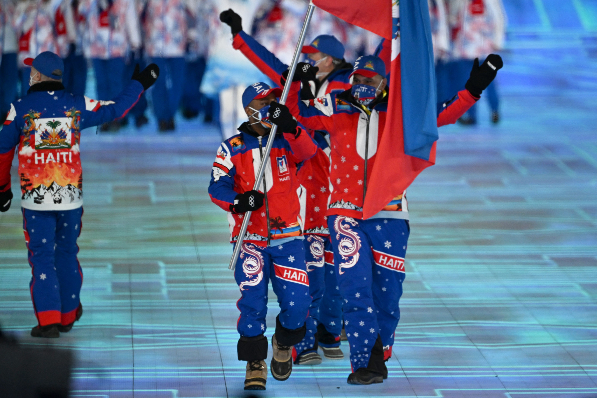 Haitian Alpine skier Richardson Viano is amongst nominees for The Visa award for the best Olympic moment ©Getty Images