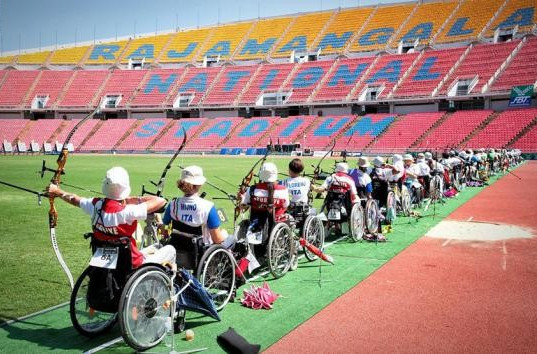 Visually impaired archery is not currently included on the Paralympic programme but it is hoped the announcement will help it receive more global recognition
