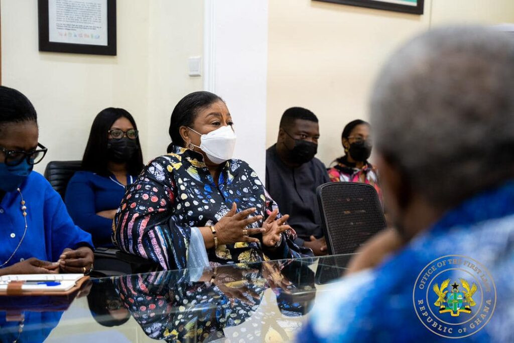 Accra 2023 talks collaboration with Ghana's First Lady