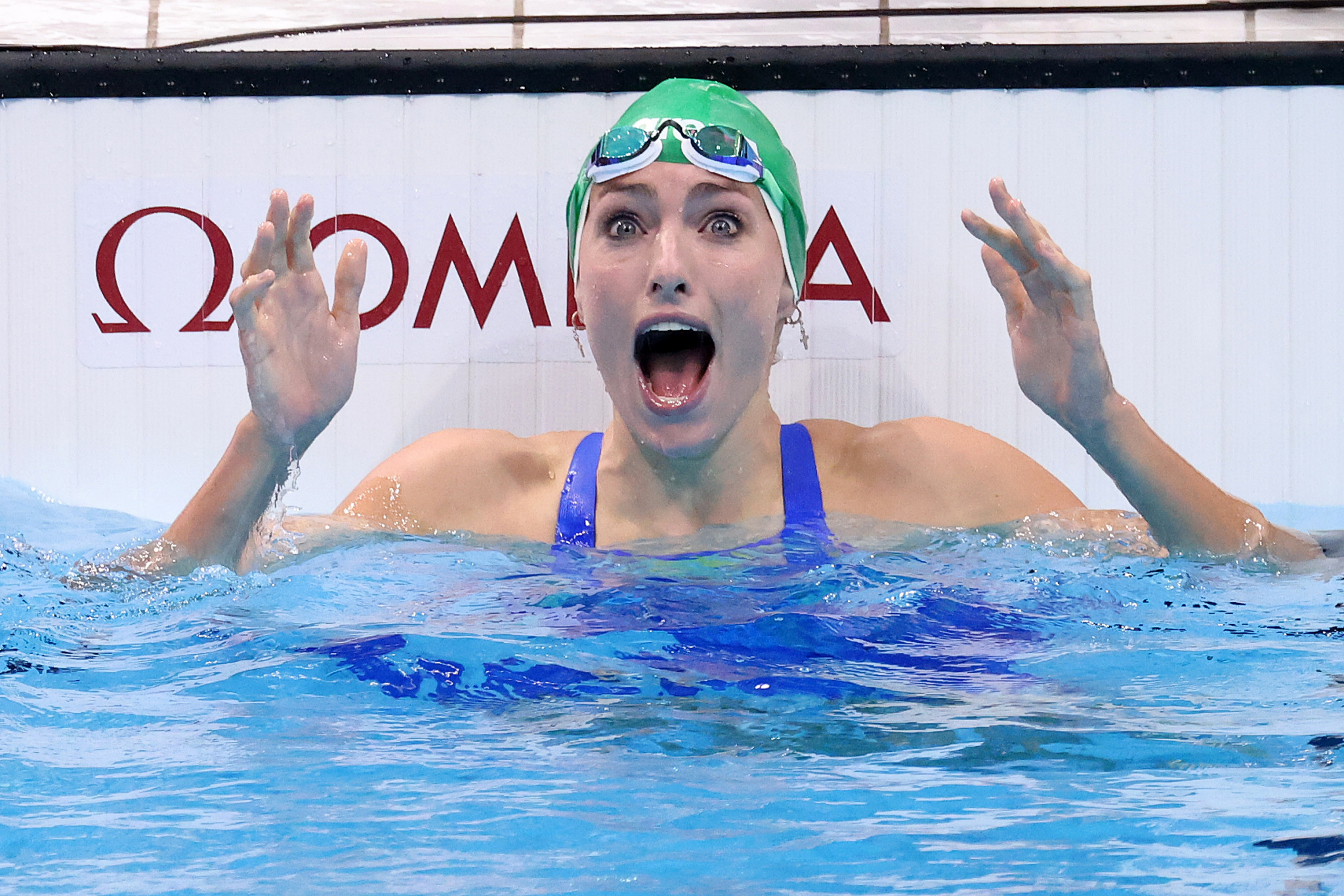 South Africa’s Tatjana Schoenmaker won the 200 metres breaststroke at the Tokyo 2020 Olympics in a world record time of 2:18.95 ©Getty Images