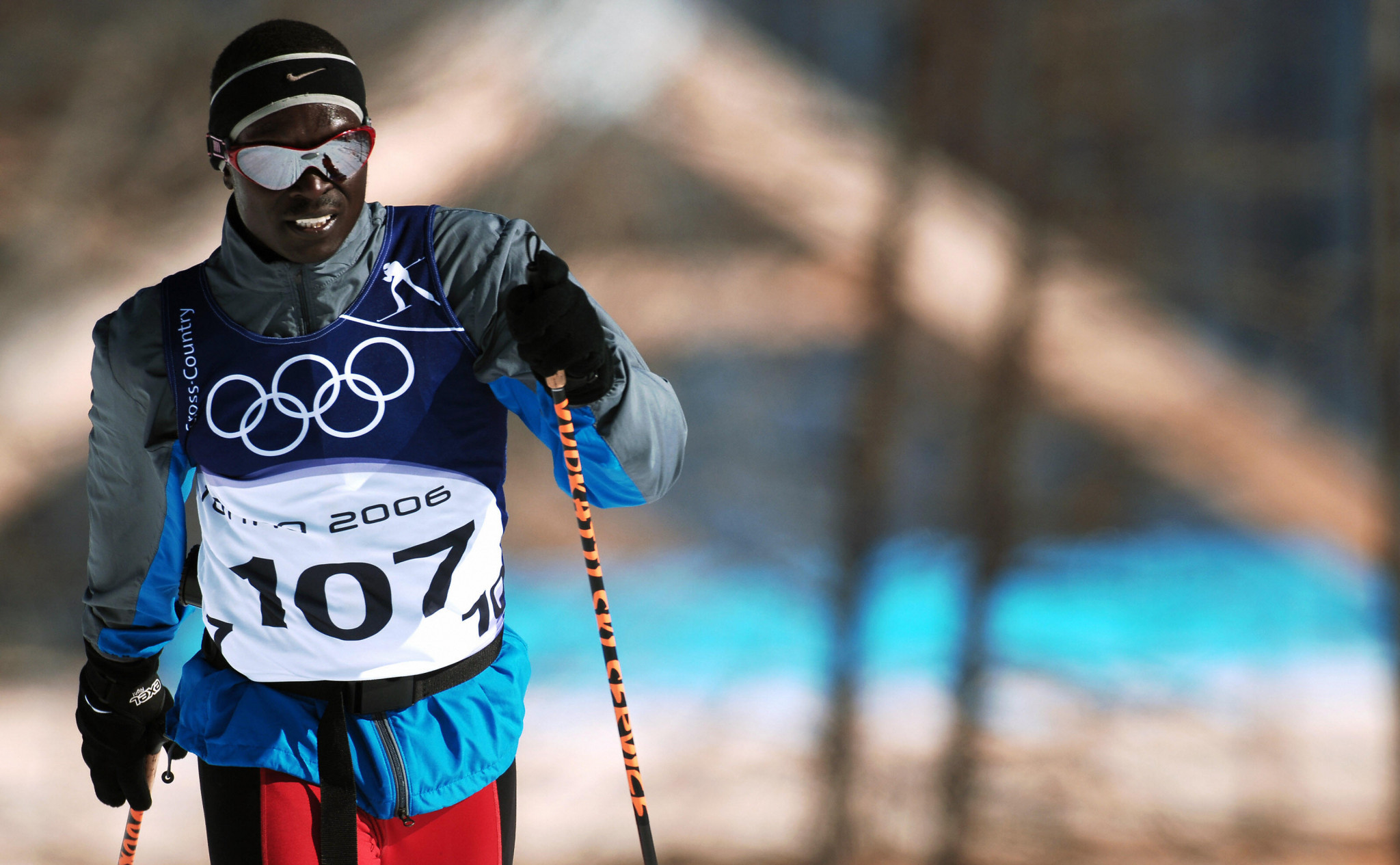 Cross-country skier Philip Boit became the first Kenyan to take part in the Winter Olympics when he competed in three Games from 1998 to 2006 © Getty Images