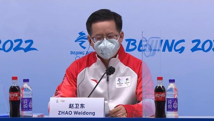 Beijing 2022 spokesperson Zhao Weidong warned 