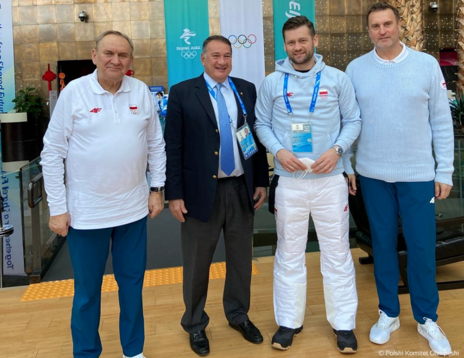 Polish Olympic Committee and Sports Minister meet EOC President to discuss European Games