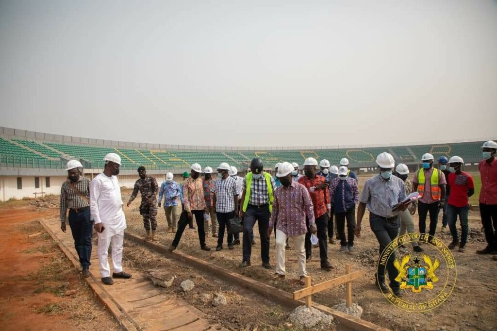 The University of Ghana's athletics facility will be a flagship venue for the 2023 African Games ©Ministry of Youth and Sports