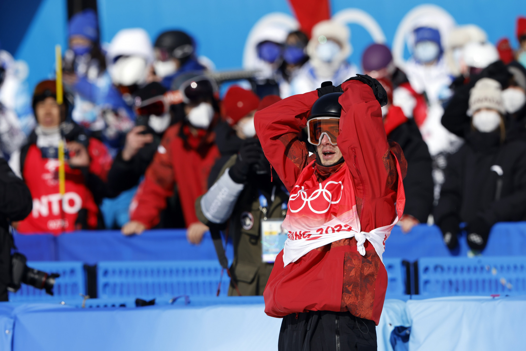 Mark McMorris was frustrated by the judging of Parrot's showing before later apologising to his Canadian colleague ©Getty Images