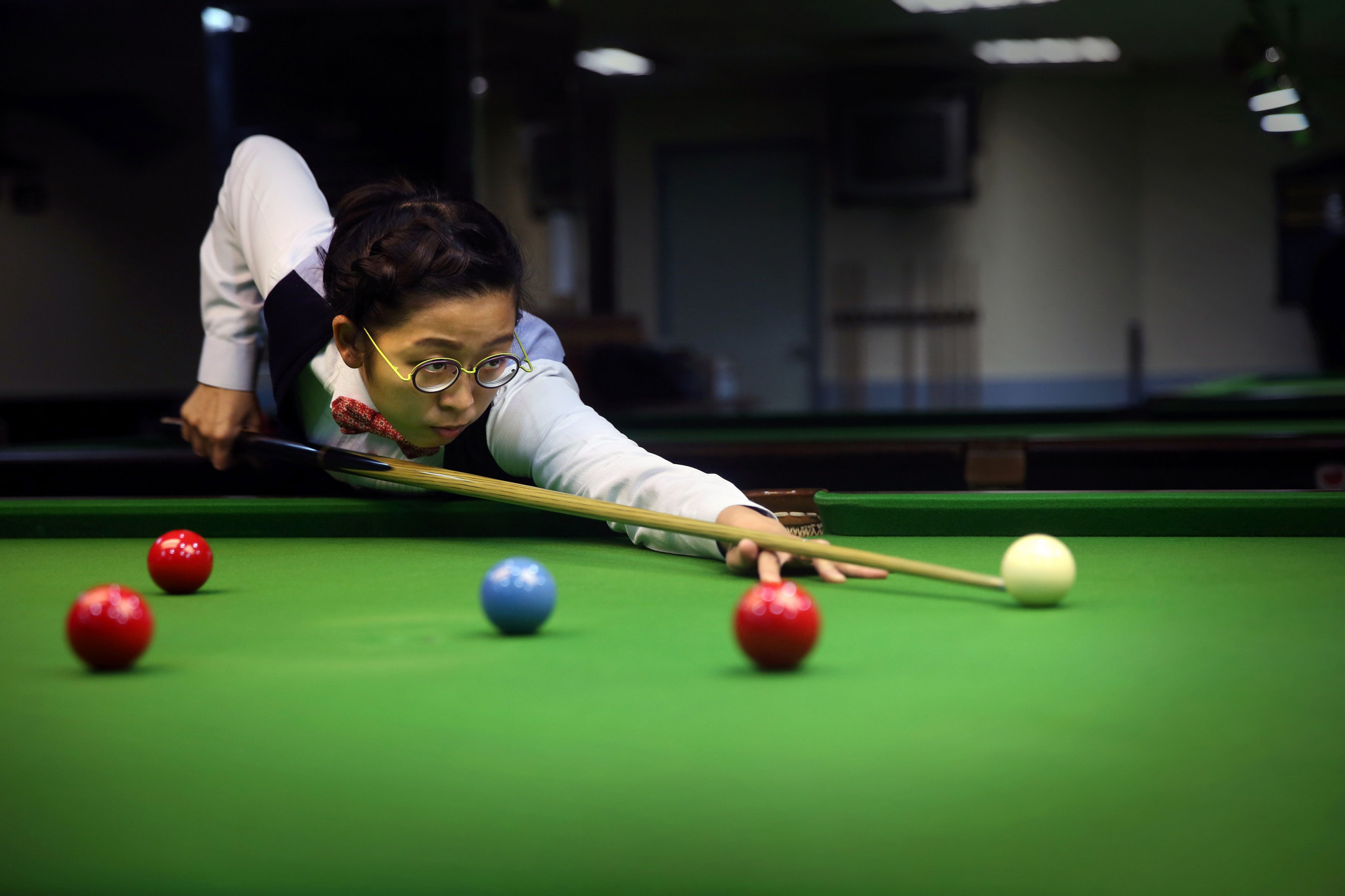 Defending champion Evans and three-time winner Yee knocked out on day of shocks at World Women’s Snooker Championship
