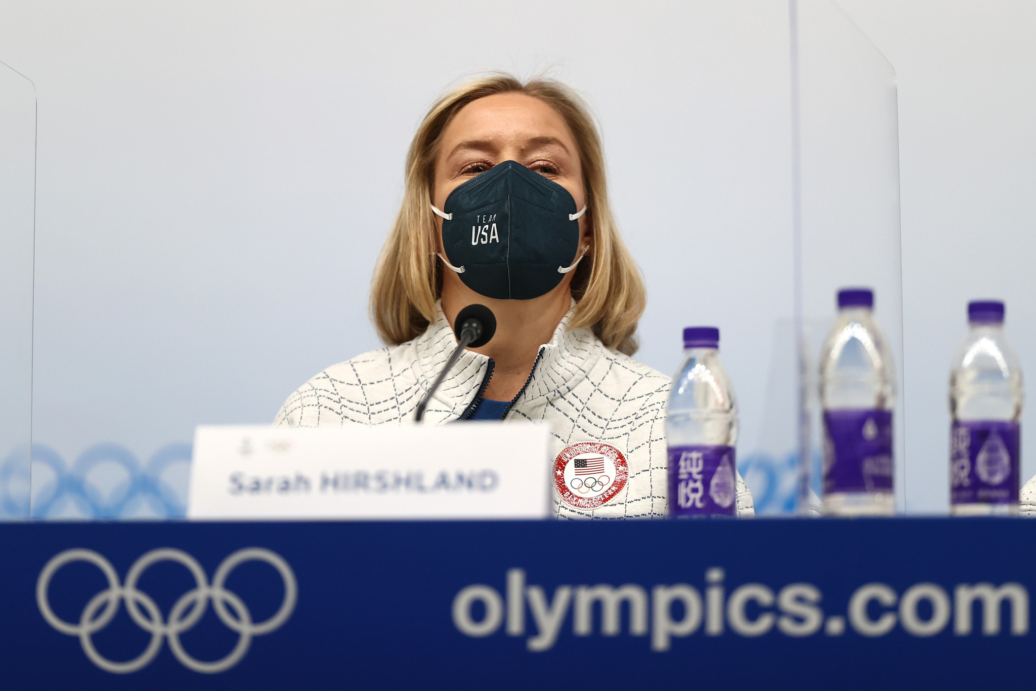 USOPC chief executive Sarah Hirshland has criticised the CAS decision ©Getty Images
