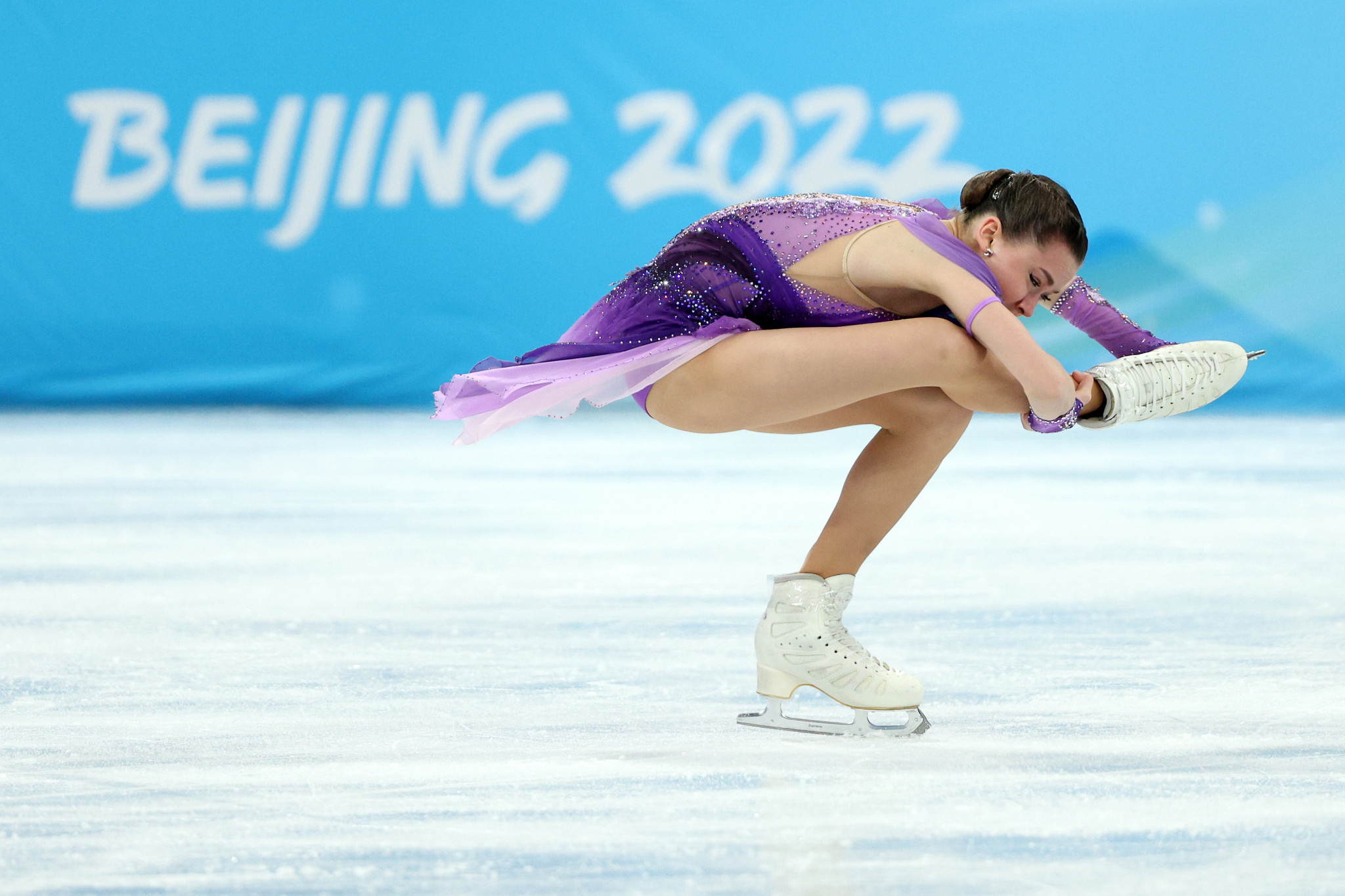 Kamila Valieva's performance was key to the Russian Olympic Committee winning the gold medal in the team event and she will start as favourite in the singles when it starts tomorrow ©Getty Images
