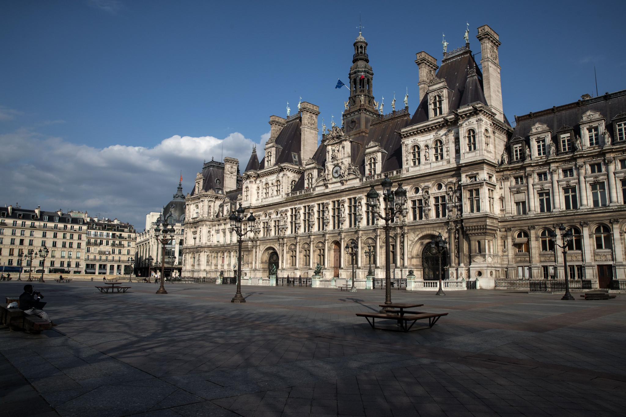 The Council of Paris heard Alice Timsit's concerns over Anne Hidalgo's Paris 2024 budget at the Hôtel de Ville ©Getty Images