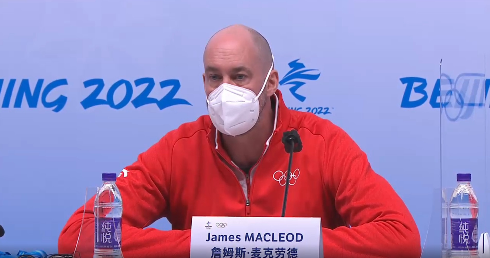James Macleod, the IOC's director of Olympic Solidarity and NOC relations, faced questions over a lack of African representation at the Games during today's daily press briefing ©ITG