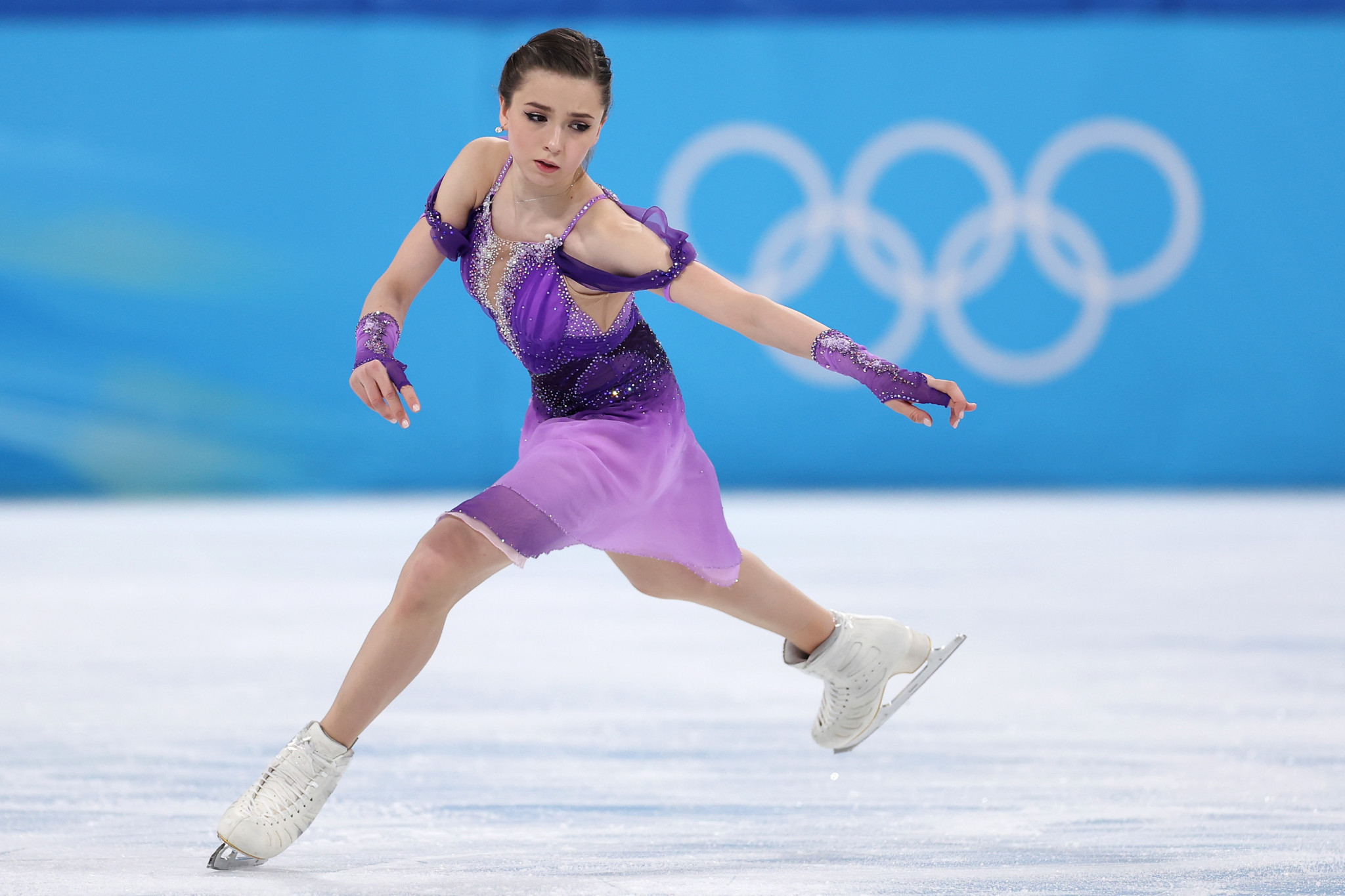 Kamila Valieva's anti-doping violation case is delaying the Medal Ceremony in the figure skating team event ©Getty Images
