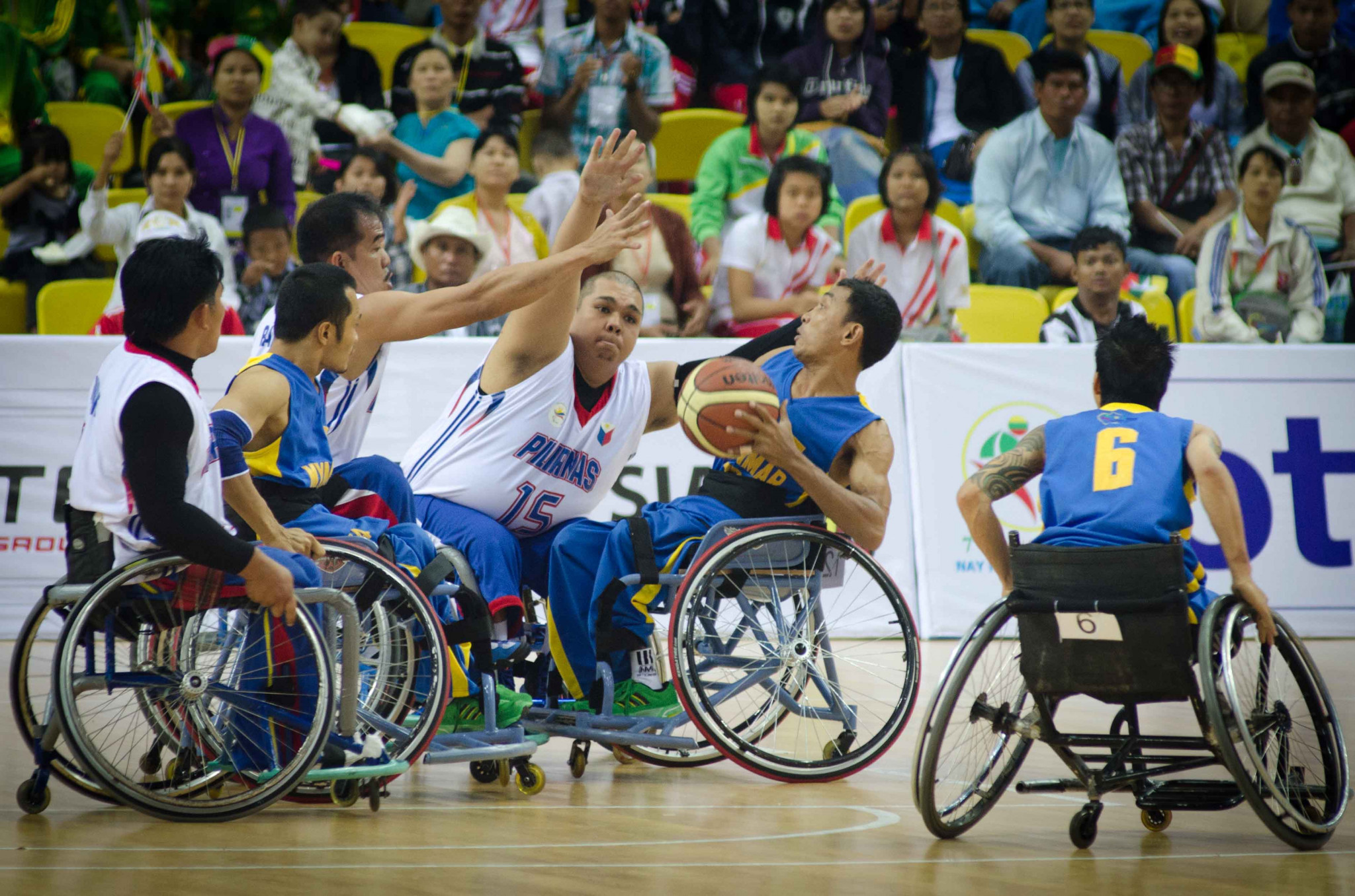 Wheelchair basketball will be one of the sports to feature at ASEAN Para Games 2022 ©APSF