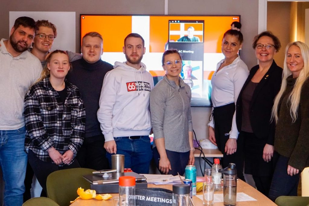 The Nordic Weightlifting Federation Athletes Commission met to discuss ways athletes would like to see the sport changed ©NWF