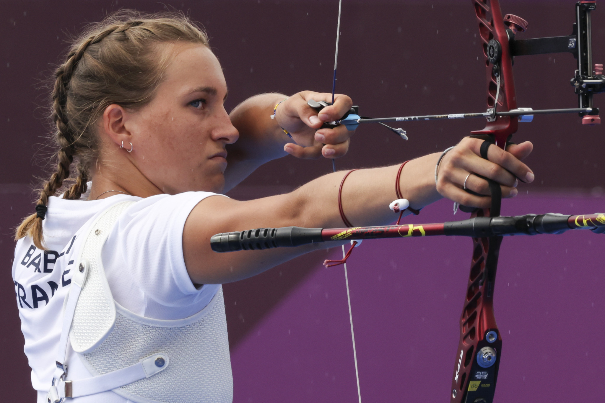 France's Lisa Barbelin will contest the women's recurve final in Laško against Italy's Vanessa Landi ©Getty Images
