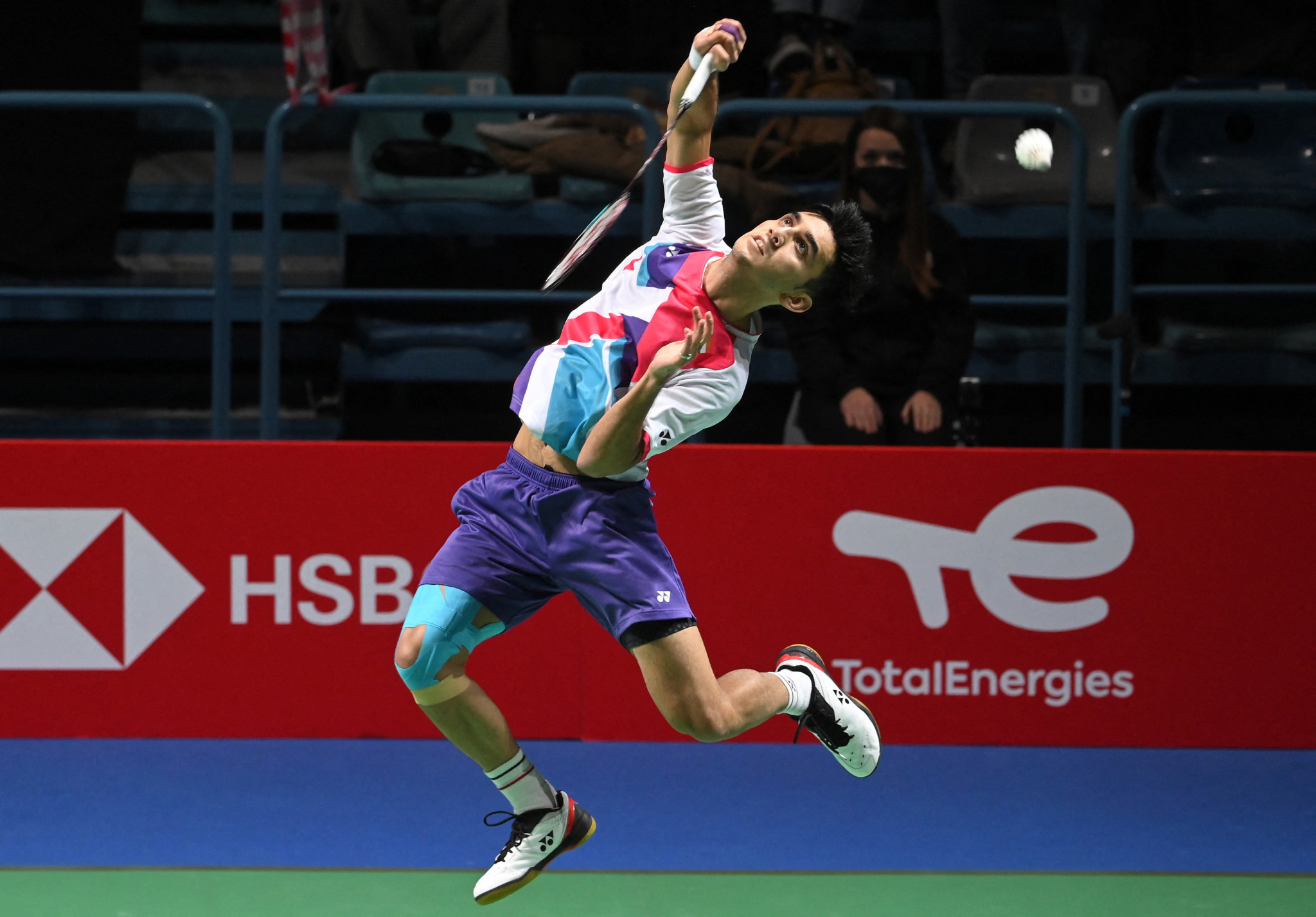 India’s Lakshya Sen stunned third seed Anders Antonsen of Denmark at All England Open ©Getty Images