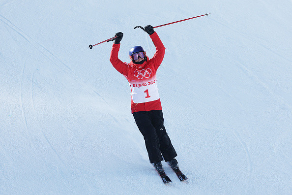 China's Eileen Gu won her second Olympic gold medal of Beijing 2022 with victory in the ski halfpipe today ©Getty Images