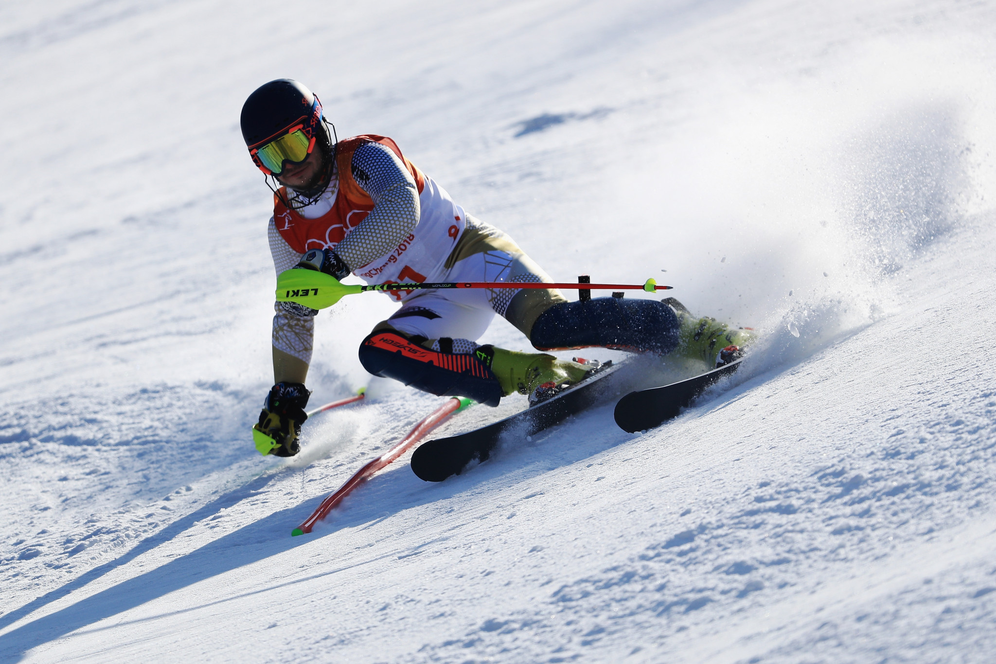 Iranian skier Hossein Saveh Shemshaki had competed in both Vancouver 2010 and Sochi 2014 ©Getty Images