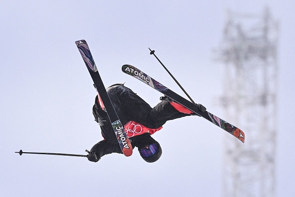 Nico Porteous won New Zealand's second gold medal today, finishing first in ski halfpipe ©Getty Images
