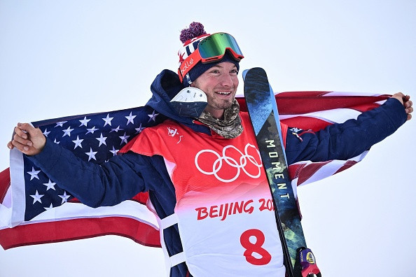 David Wise from the United States claimed the Olympic silver medal ©Getty Images